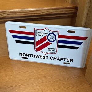 American Truck Historical Society (ATHS) Northwest Chapter booster license plate
